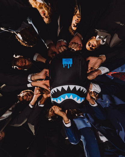 SHARK CENTRAL PASSPORT (BLUE) BACKPACK | Sprayground US
