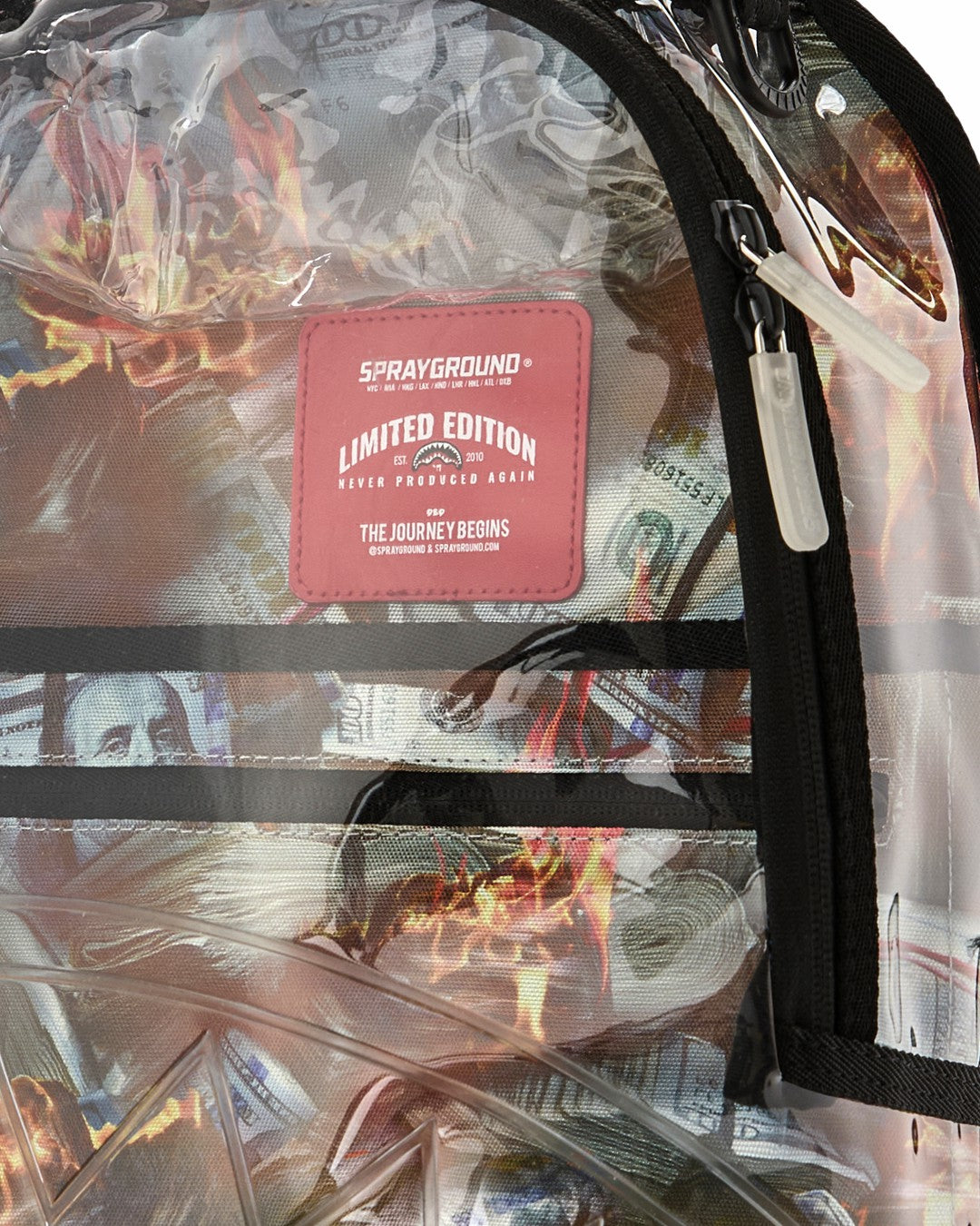 STAY UP - CLEAR BACKPACK | Sprayground Online