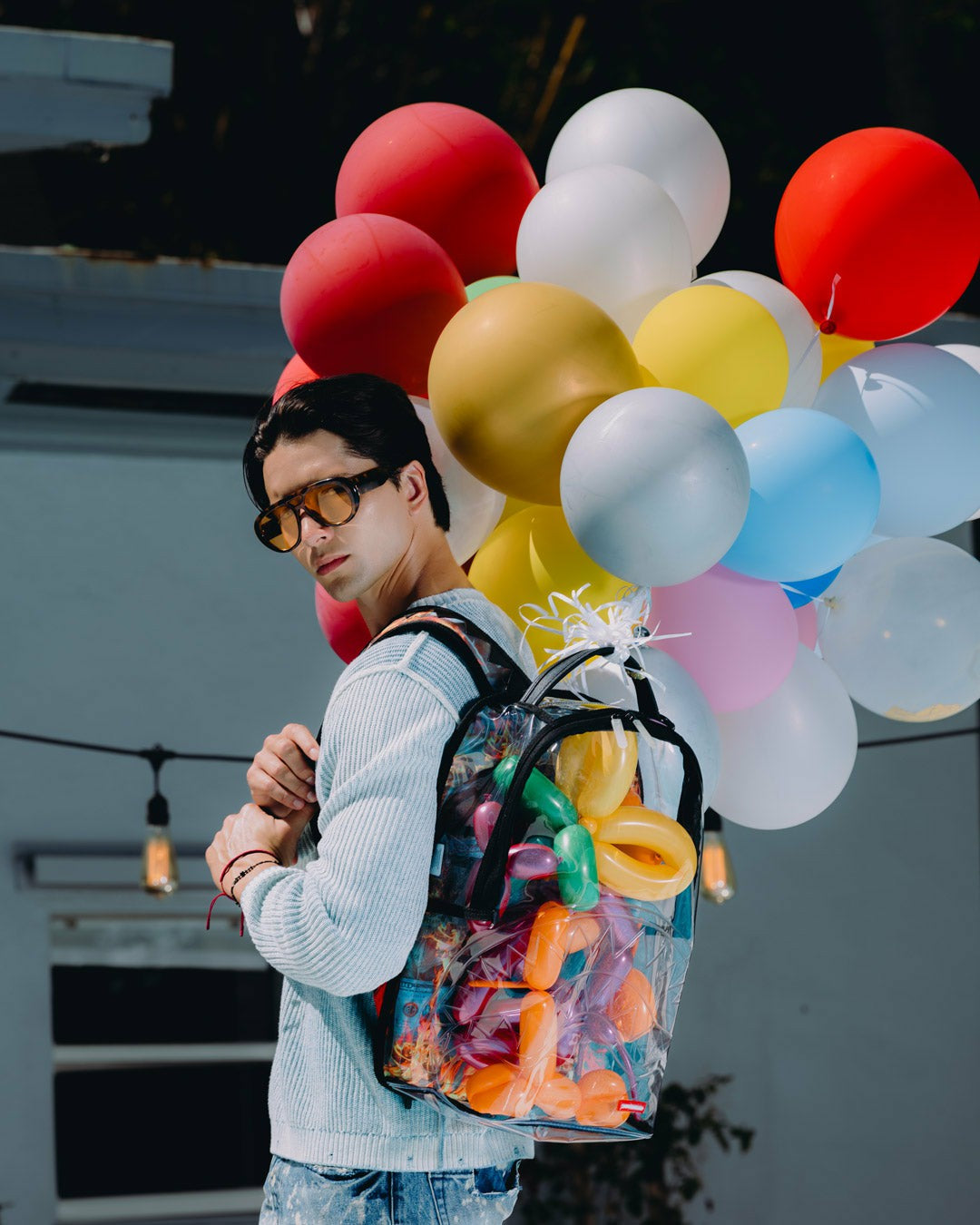 STAY UP - CLEAR BACKPACK | Sprayground Online
