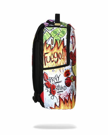 DOODLE DIABLO ESSAY BACKPACK | Sprayground for sale