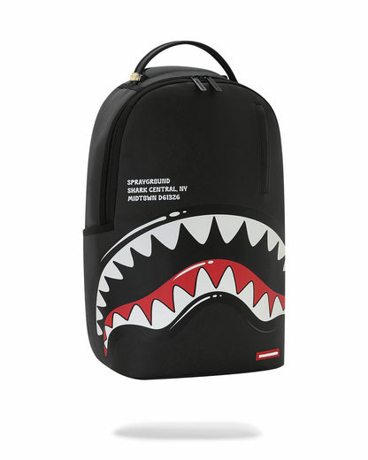 SHARK CENTRAL BUBBLE SHARK (BLK) BACKPACK | Sprayground Clearance