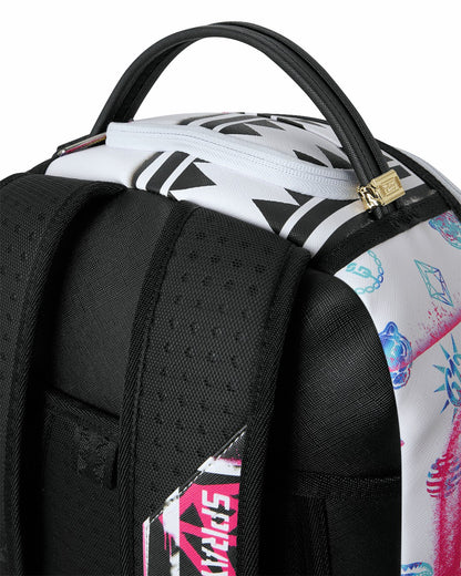 STENCIL PENCIL CONTINENTAL BACKPACK | Sprayground Discount