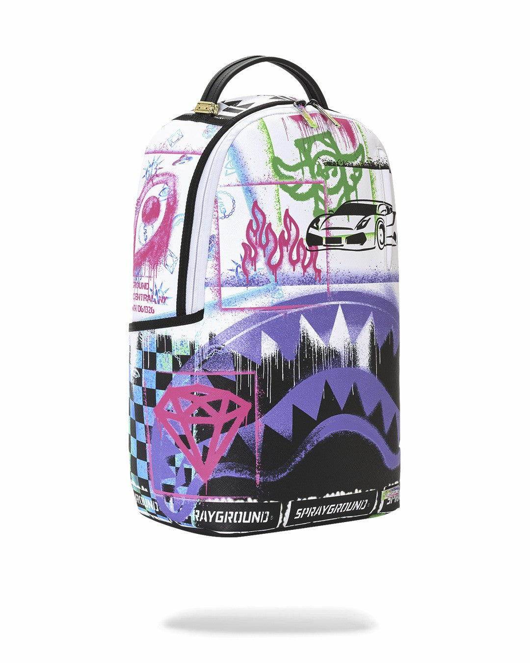 STENCIL PENCIL CONTINENTAL BACKPACK | Sprayground Discount