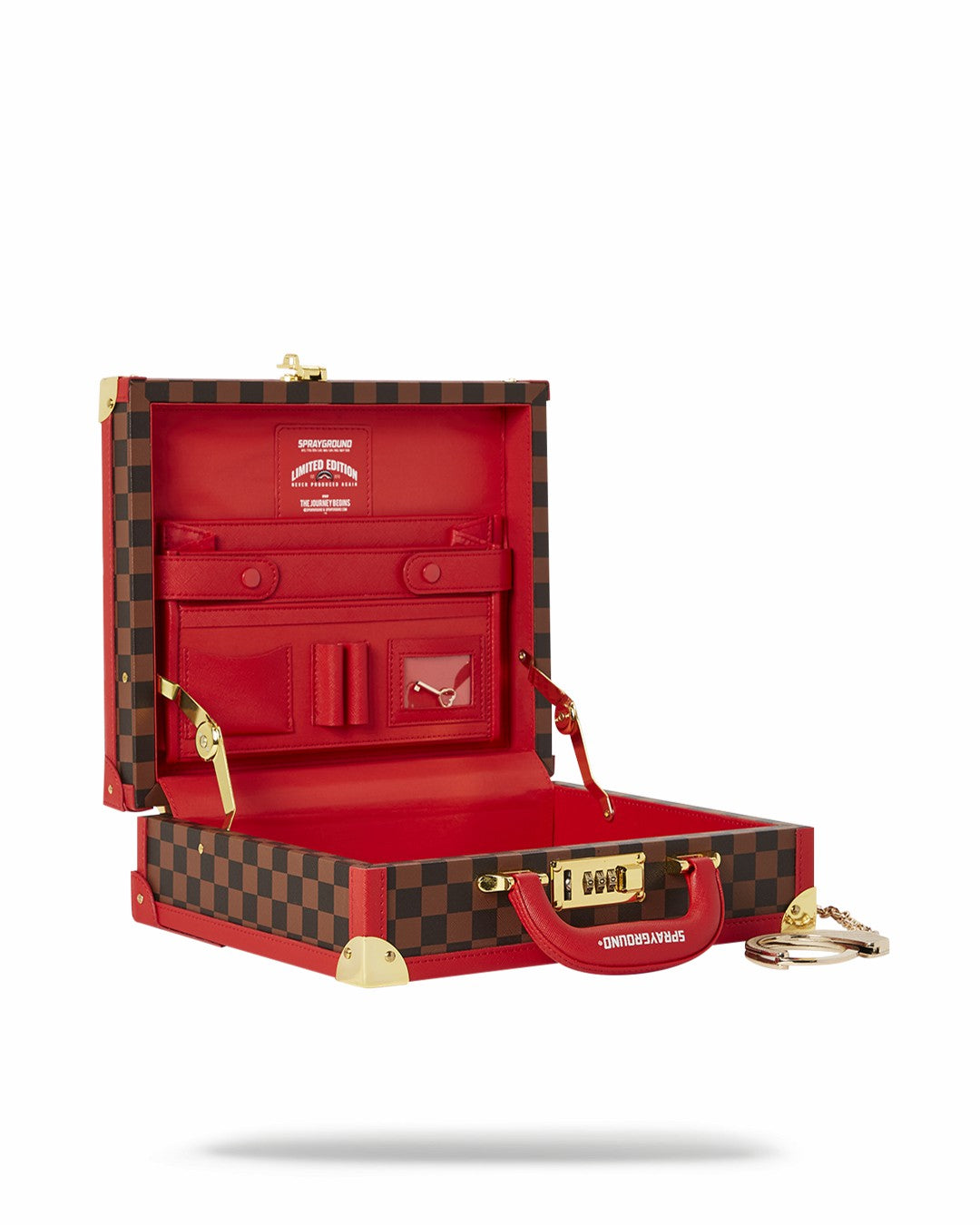 ALL OR NOTHING SHARKS IN PARIS ATTACHÉ HANDCUFF BRIEFCASE | Sprayground sale