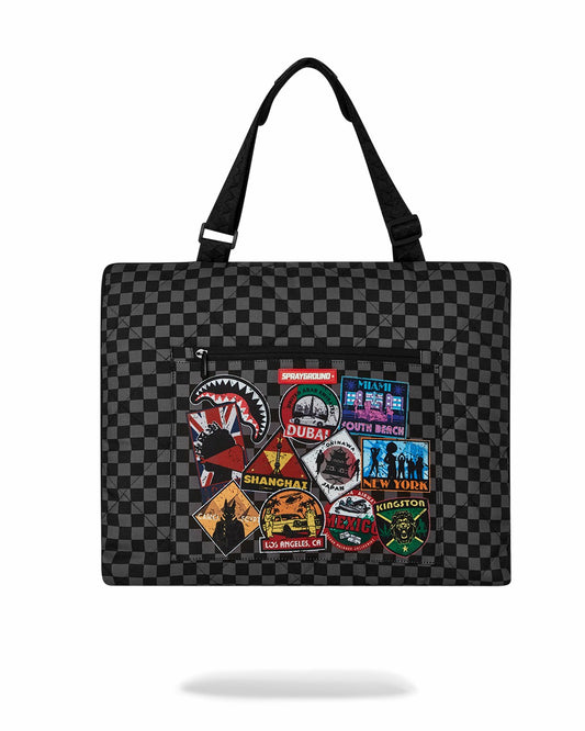 GLOBAL MOGUL UNLIMITED MILES PACKABLE BEACH MAT BLANKET WATER RESISTAN | Sprayground Discount