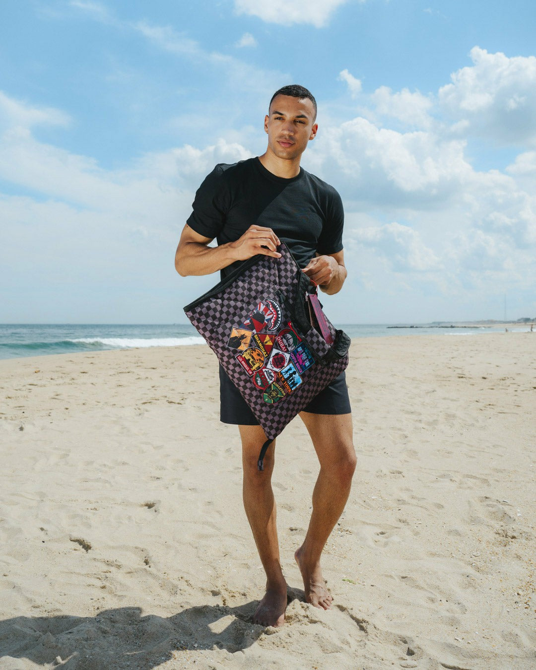GLOBAL MOGUL UNLIMITED MILES PACKABLE BEACH MAT BLANKET WATER RESISTAN | Sprayground Discount