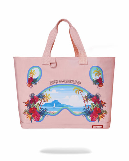 BORA BORA SHARK ISLAND VILLA BEACH TOTE | Sprayground Online