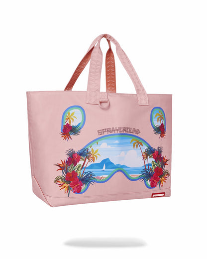 BORA BORA SHARK ISLAND VILLA BEACH TOTE | Sprayground Online