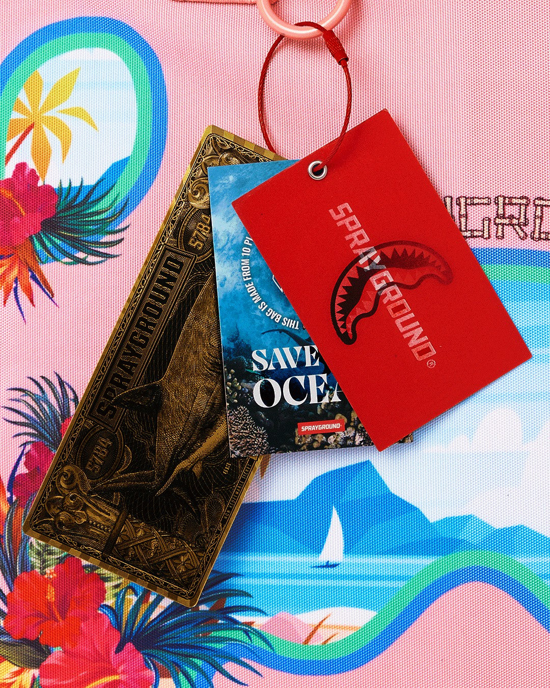 BORA BORA SHARK ISLAND VILLA BEACH TOTE | Sprayground Online