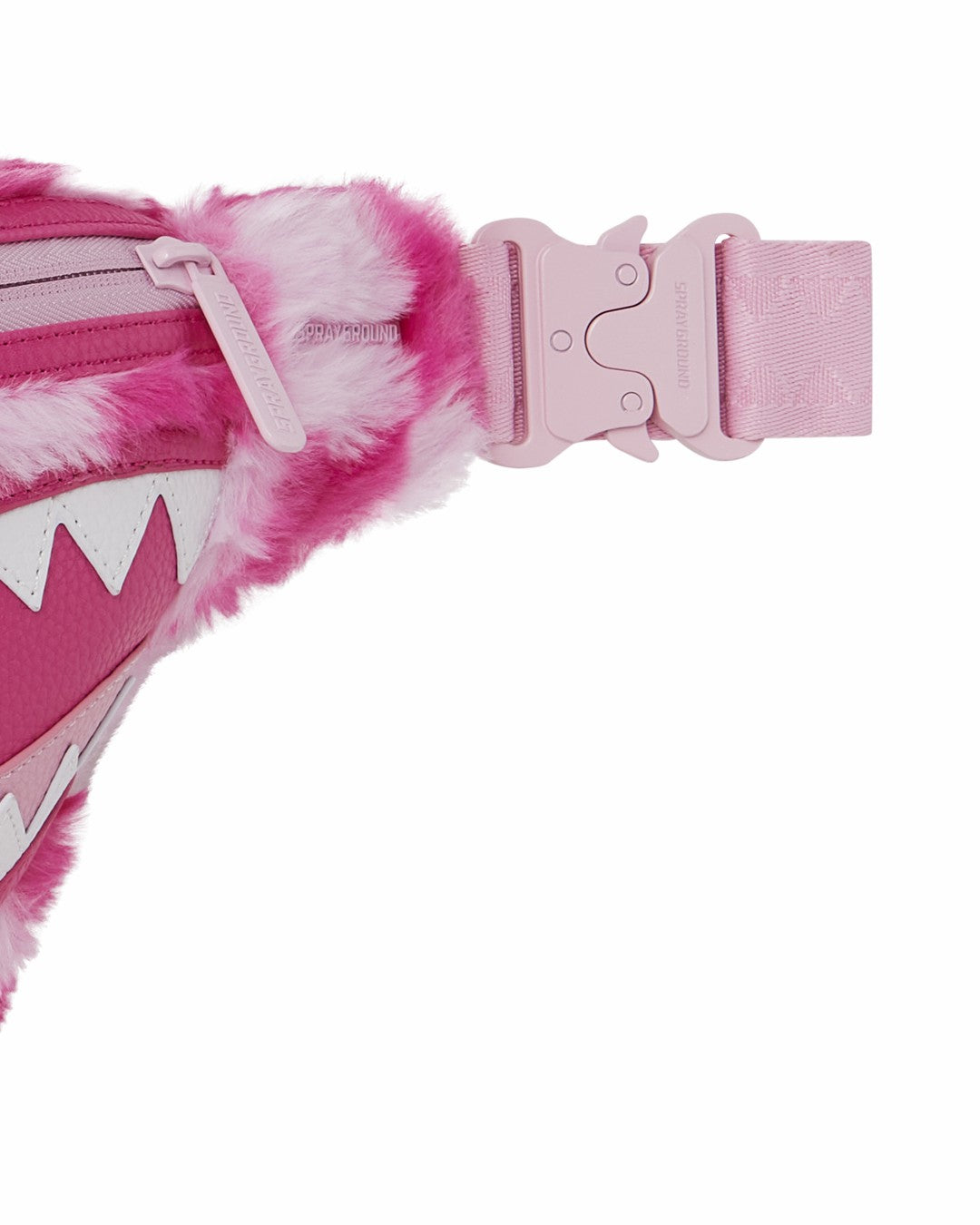 FURZILLA SHARK (PINK CHECK) SAVVY CROSSBODY | Sprayground Online