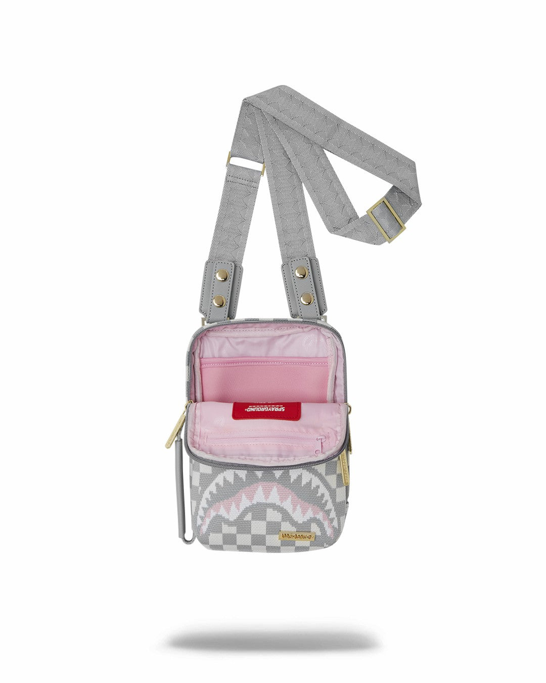 KNIT SHARKS IN PARIS IN CREAM OG SLING | Sprayground Discount