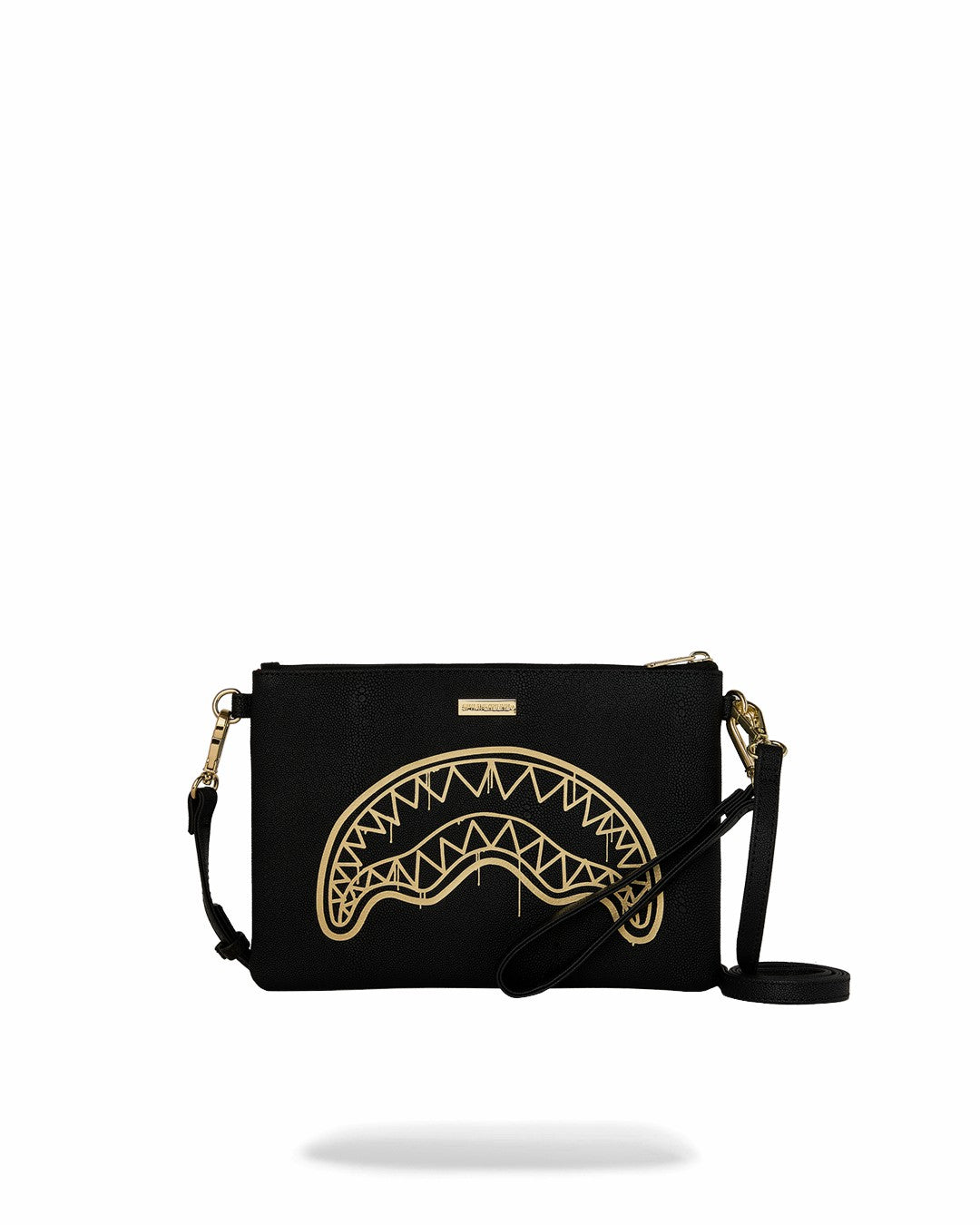 GOLD FANG CROSSOVER CLUTCH | Sprayground Discount