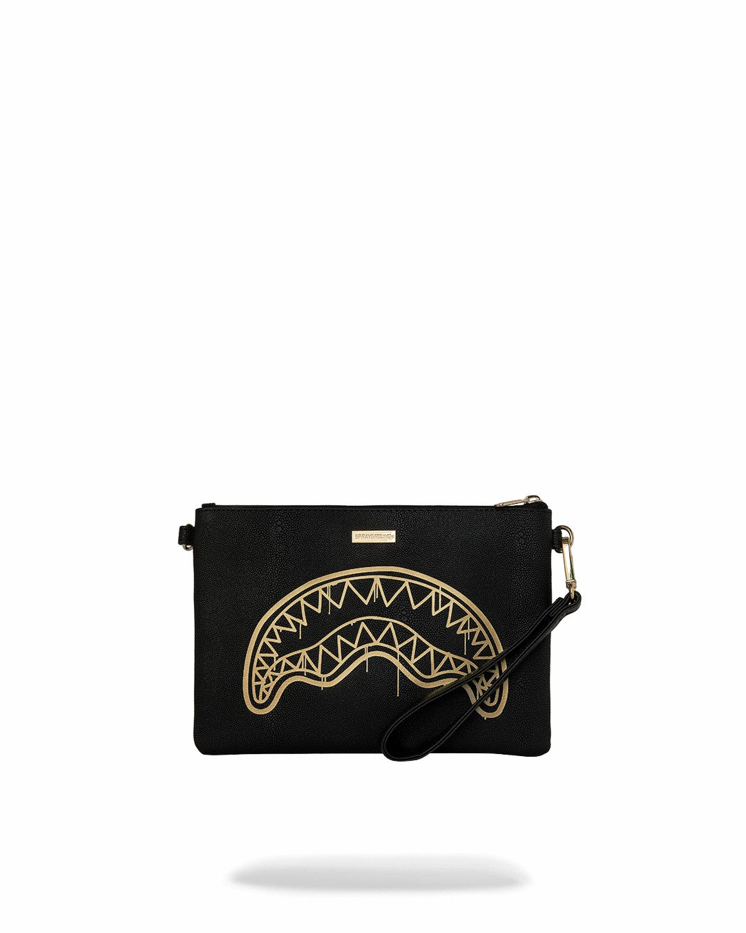 GOLD FANG CROSSOVER CLUTCH | Sprayground Discount