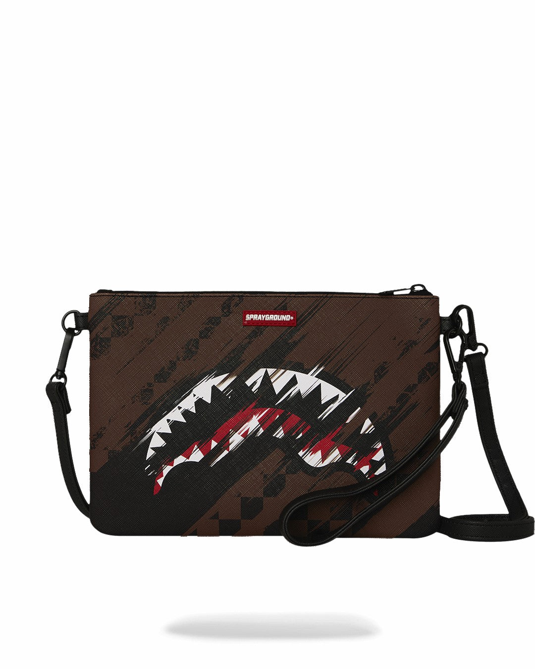 SHARKS IN PARIS NIGHT DRIFT CROSSOVER CLUTCH | Sprayground for sale