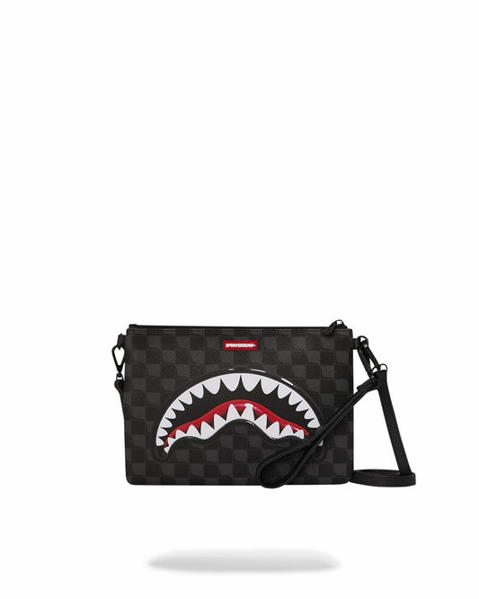 SHARKS IN PARIS HYPER PUFF CROSSOVER CLUTCH | Sprayground Online