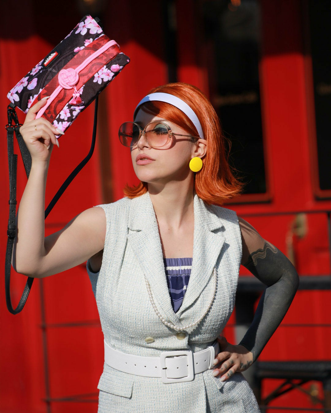 OUKA KENRAN HAYUMI HOKAZANO OFFICIAL COLLAB CROSSOVER CLUTCH | Sprayground Near Me