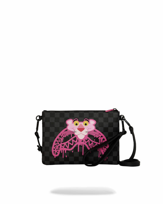 PINK PANTHER DIAMOND SHARK CROSSOVER CLUTCH | Sprayground for sale