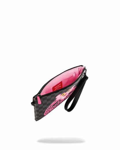 PINK PANTHER DIAMOND SHARK CROSSOVER CLUTCH | Sprayground for sale