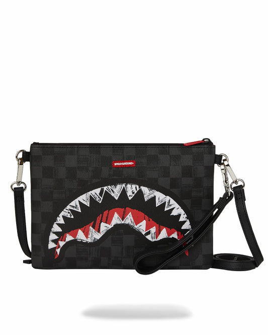 MIDNIGHT SHADOW CROSSOVER CLUTCH | Sprayground US