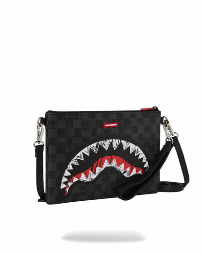MIDNIGHT SHADOW CROSSOVER CLUTCH | Sprayground US