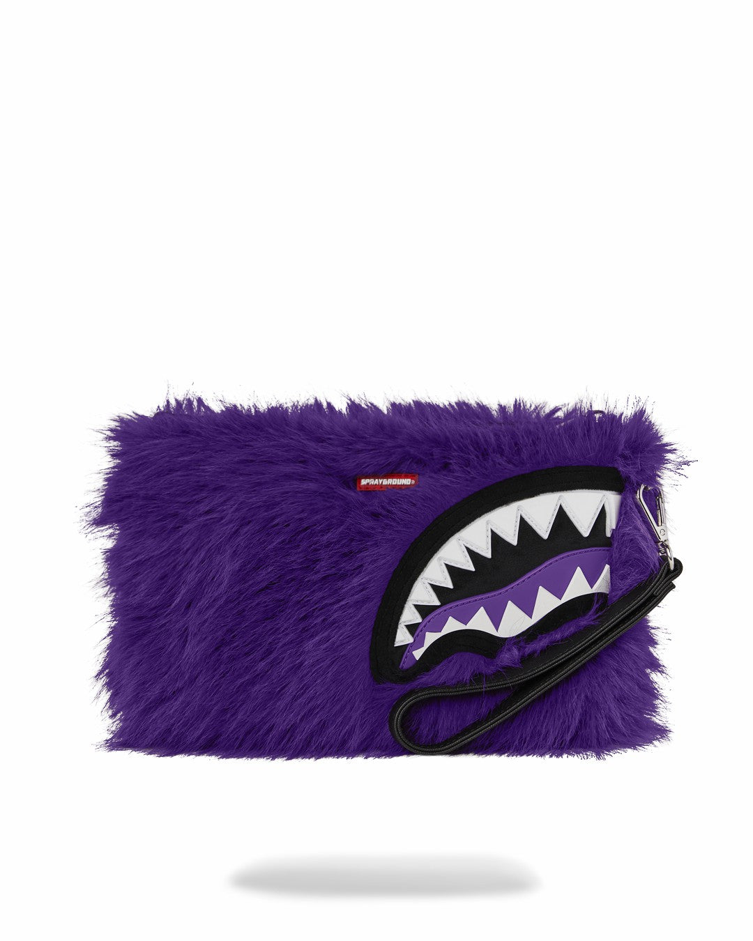 FURZILLA SHARK (PURP) CROSSOVER CLUTCH | Sprayground Clearance