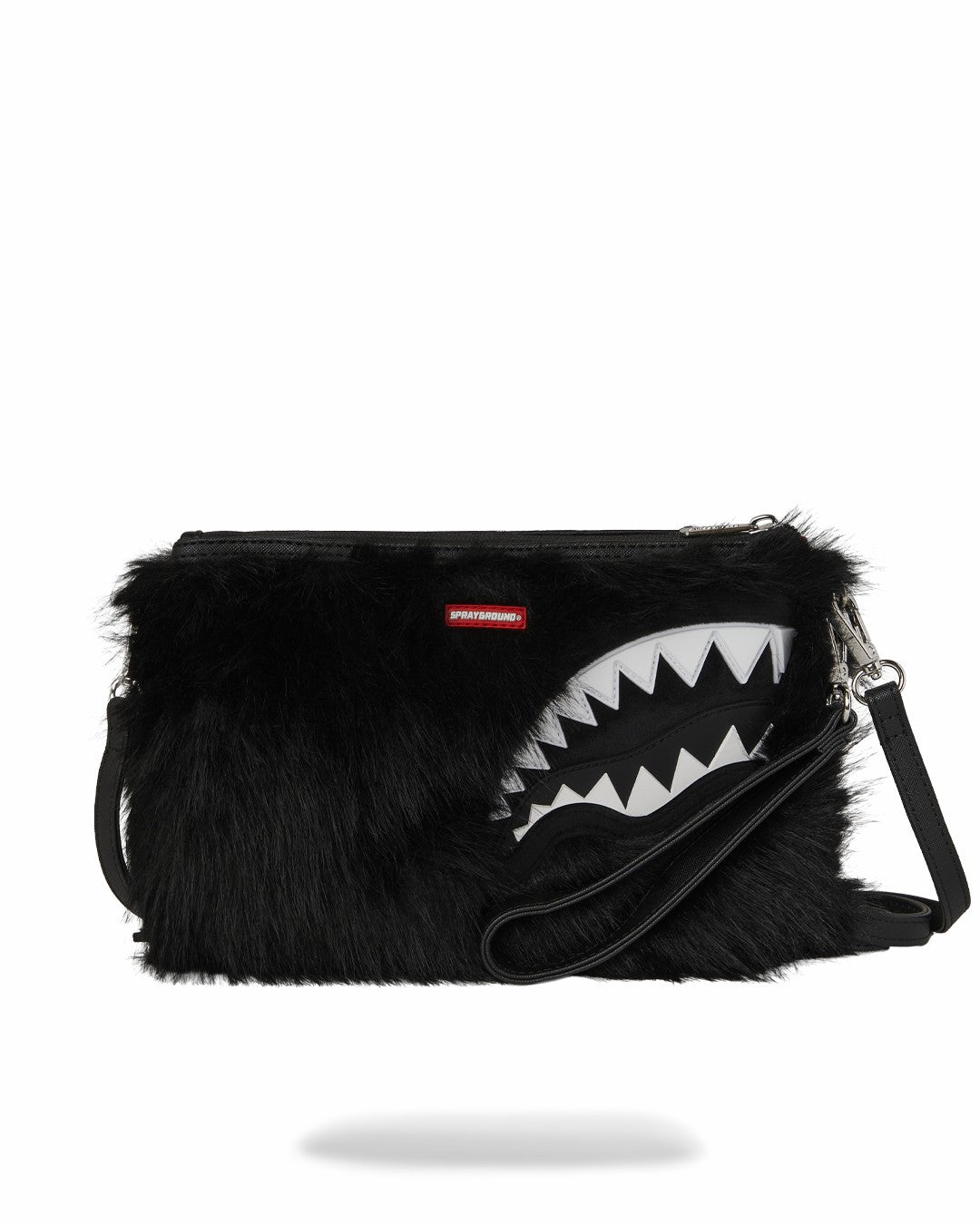 FURZILLA SHARK (NIGHT) CROSSOVER CLUTCH | Sprayground Online