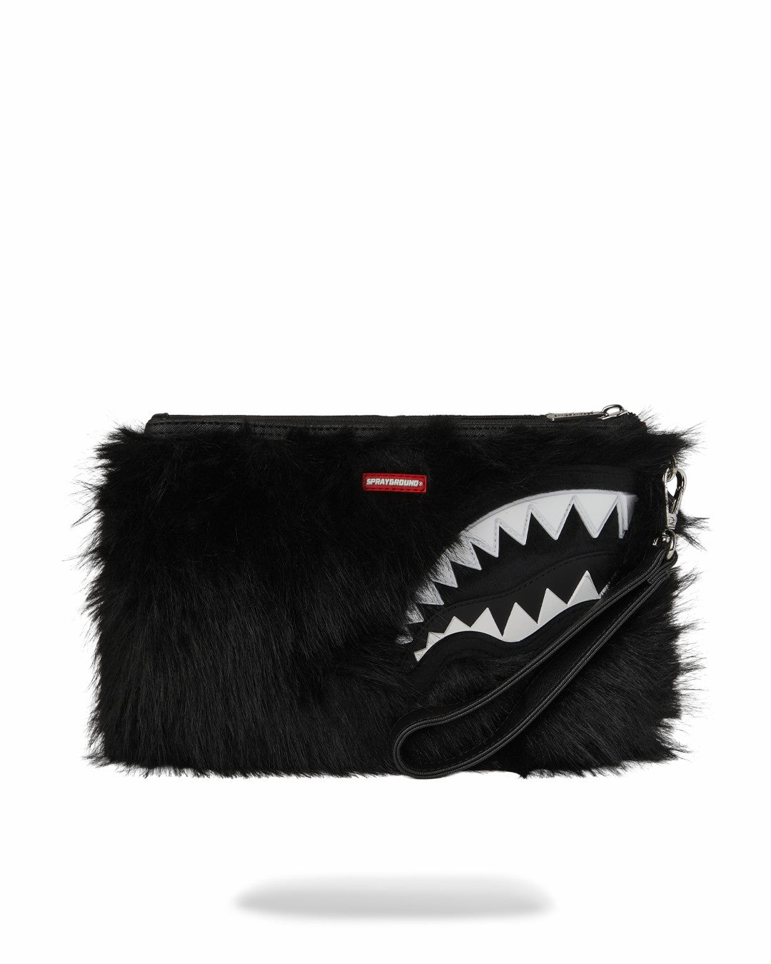 FURZILLA SHARK (NIGHT) CROSSOVER CLUTCH | Sprayground Online