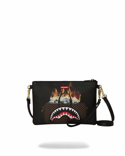 MONEY BAG DOUBLE TAKE CROSSOVER CLUTCH | Sprayground Discount