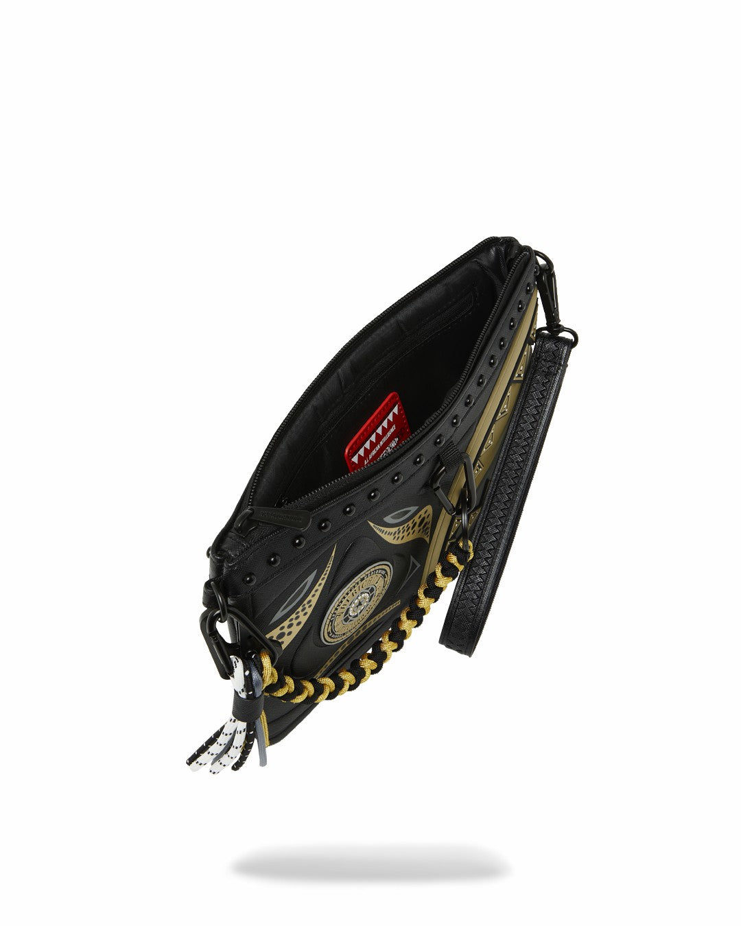 A.I. AFRICAN INTELLIGENCE SHARKS OF THE GOLD OCEAN CROSSOVER CLUTCH - | Sprayground Online