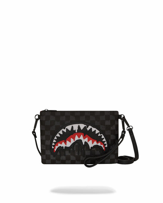SHARKS IN PARIS THUNDERDRIP CROSSOVER CLUTCH | Sprayground Near Me
