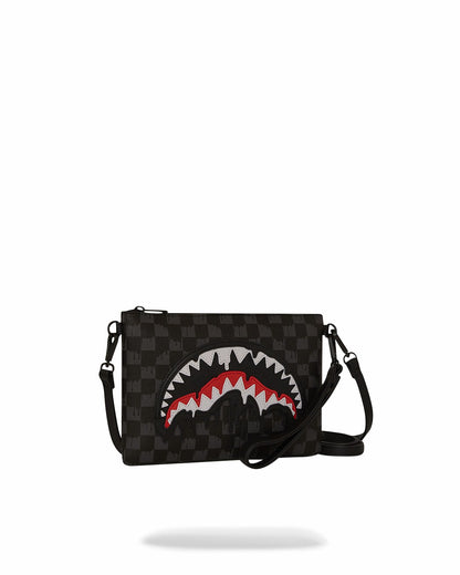 SHARKS IN PARIS THUNDERDRIP CROSSOVER CLUTCH | Sprayground Near Me