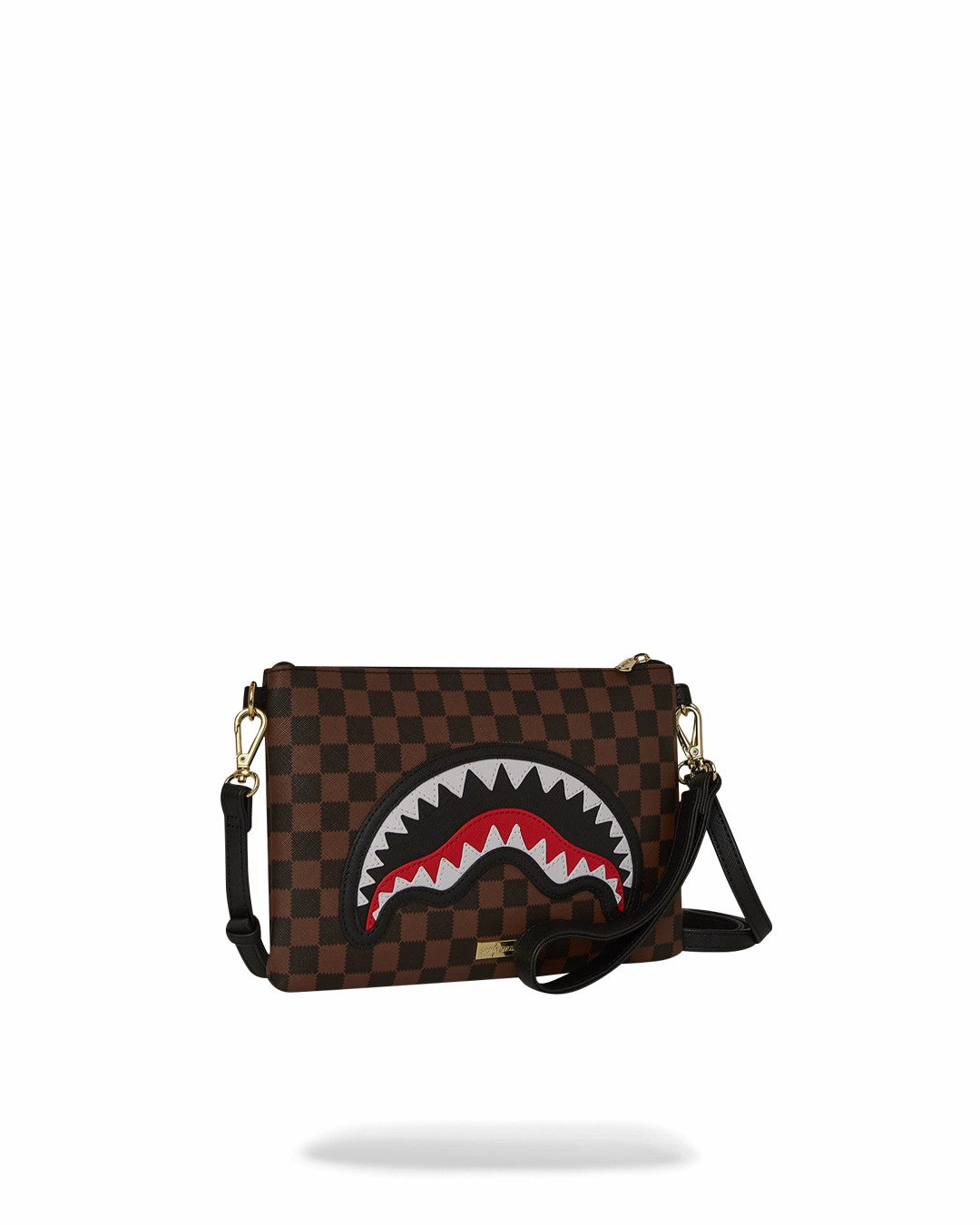 SAWTOOTH SHARKS IN PARIS CROSSOVER CLUTCH | Sprayground US