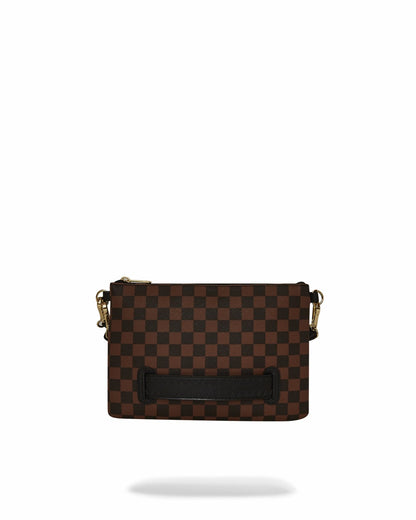 SAWTOOTH SHARKS IN PARIS CROSSOVER CLUTCH | Sprayground US