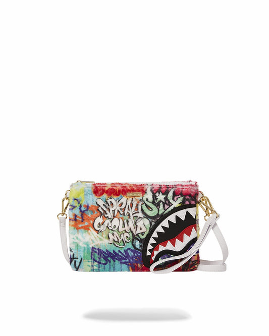 LE MONDE DES GRAFFITIS CROSSOVER CLUTCH | Sprayground Clearance