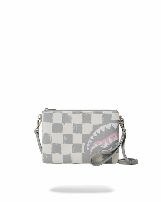 VANQUISH CREAM CROSSOVER CLUTCH | Sprayground Online