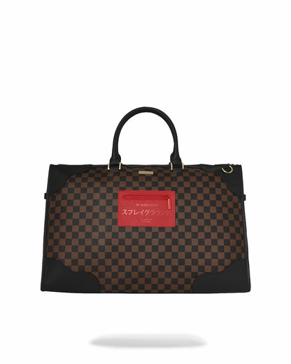 KATANA CHECK BOSS PYRAMID DUFFLE | Sprayground sale