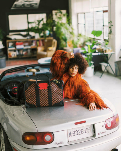 KATANA CHECK BOSS PYRAMID DUFFLE | Sprayground sale
