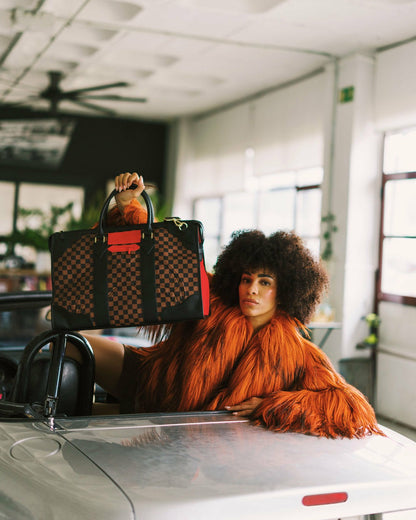 KATANA CHECK BOSS PYRAMID DUFFLE | Sprayground sale