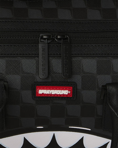 SHARKS IN PARIS HYPER PUFF MINI DUFFLE | Sprayground Clearance