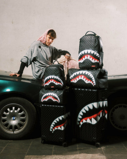 SHARKS IN PARIS HYPER PUFF MINI DUFFLE | Sprayground Clearance