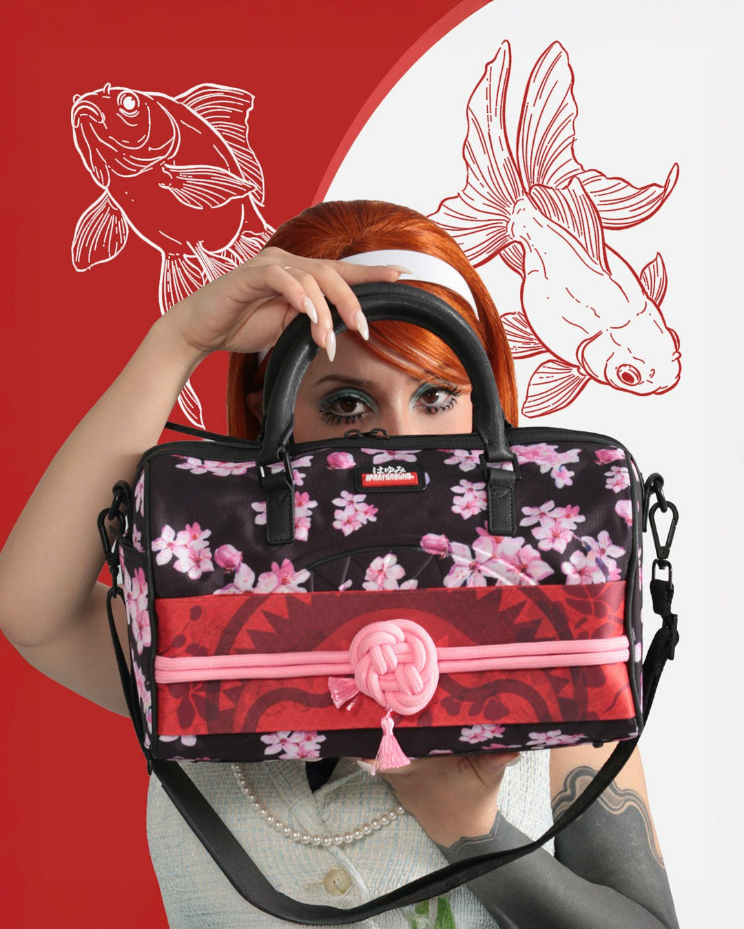 OUKA KENRAN HAYUMI HOKAZANO OFFICIAL COLLAB MINI DUFFLE | Sprayground Online