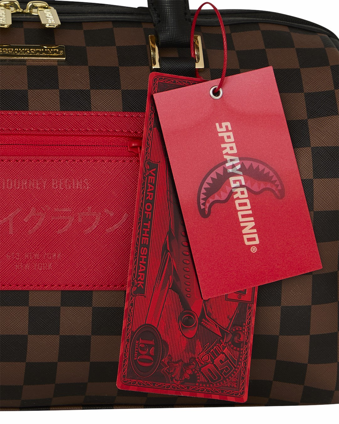 KATANA CHECK BOSS MINI DUFFLE | Sprayground Near Me