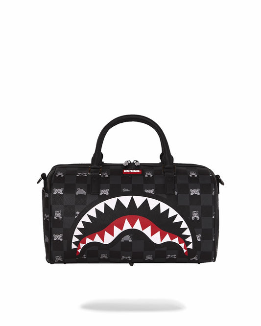 SHARK MOB HIDEOUT MINI DUFFLE | Sprayground sale