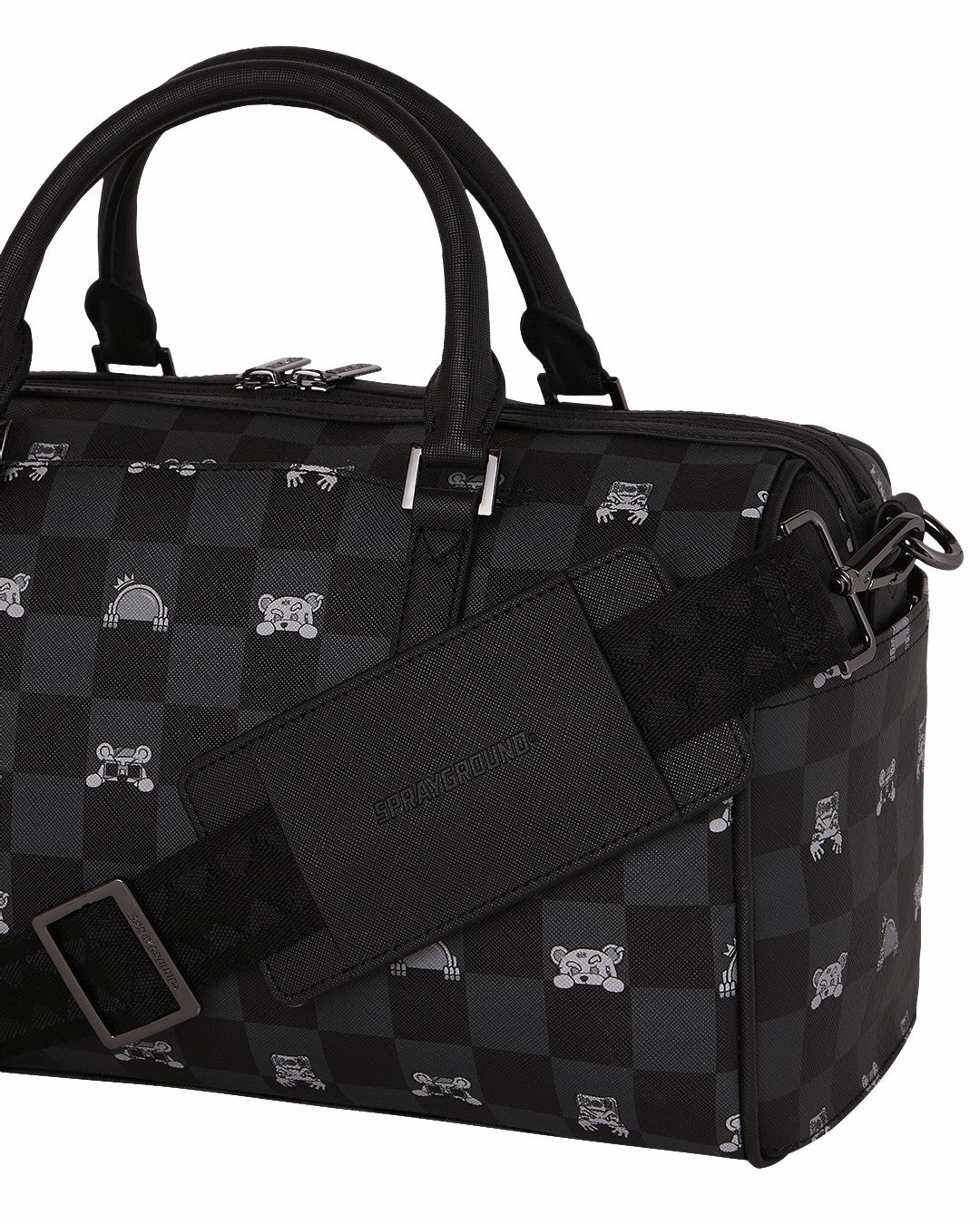 SHARK MOB HIDEOUT MINI DUFFLE | Sprayground sale