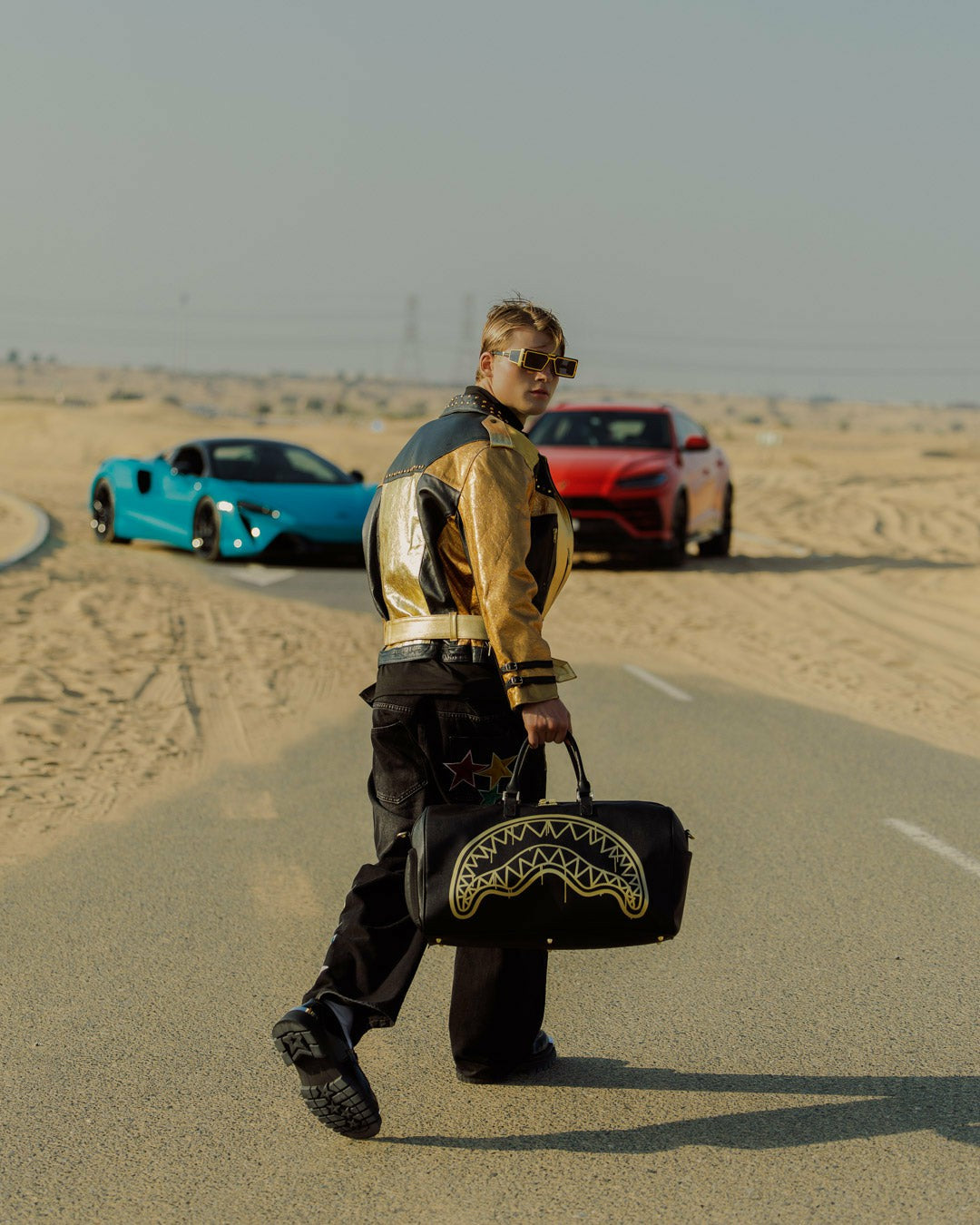 GOLD FANG DUFFLE | Sprayground Online