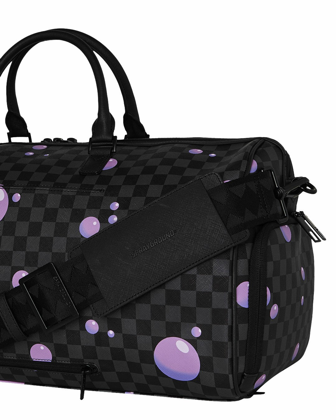 PURPLE SLIME SHARK DUFFLE | Sprayground Discount