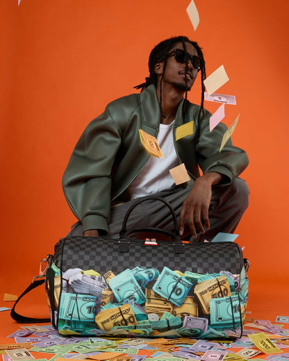 MONOPOLY STACK UP DUFFLE | Sprayground Clearance