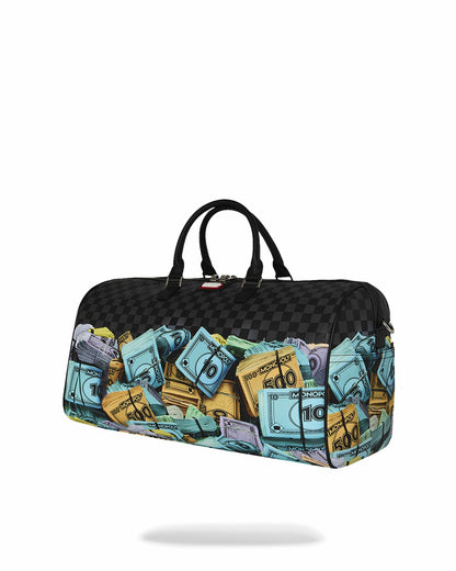 MONOPOLY STACK UP DUFFLE | Sprayground Clearance