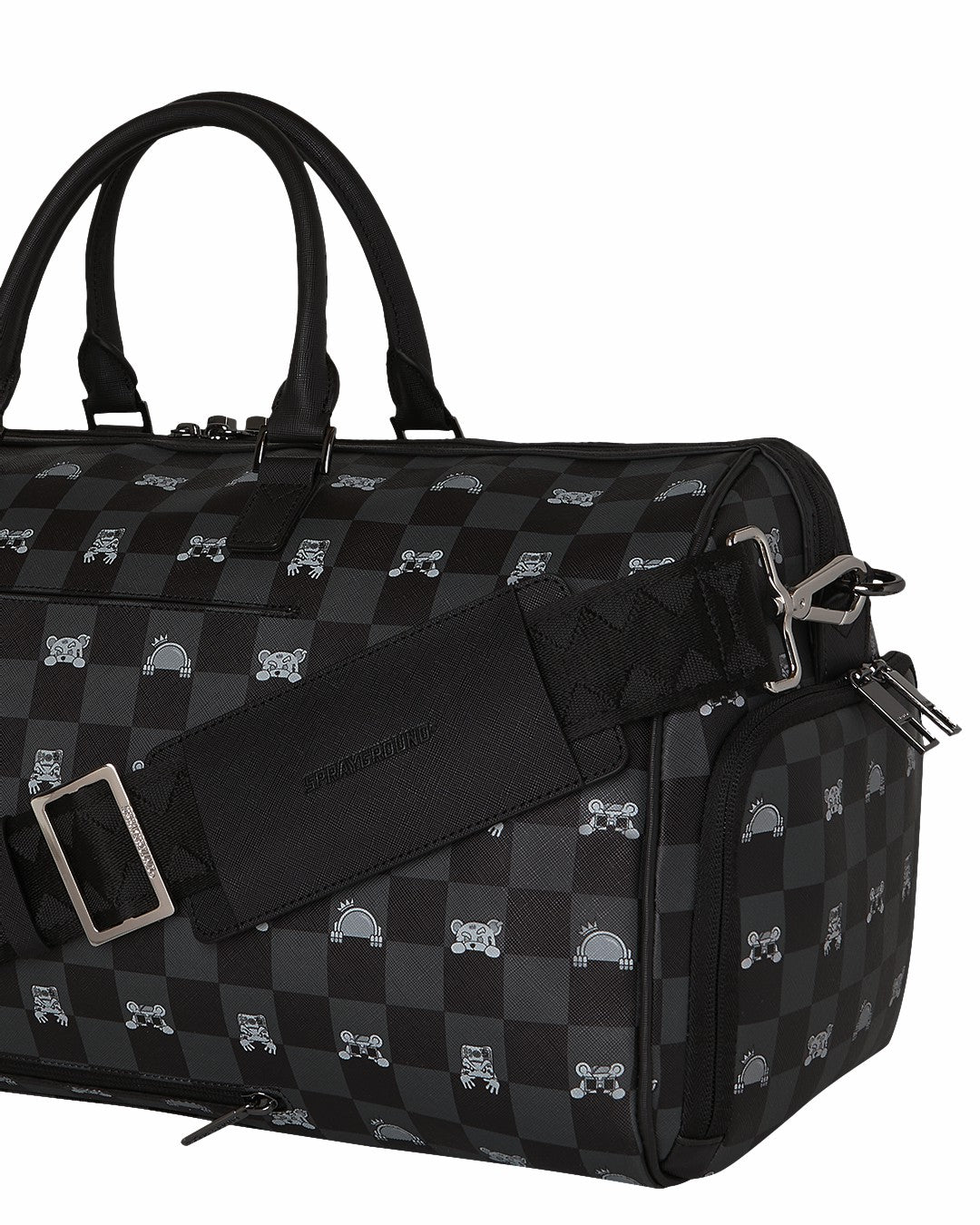 SHARK MOB HIDEOUT DUFFLE | Sprayground sale