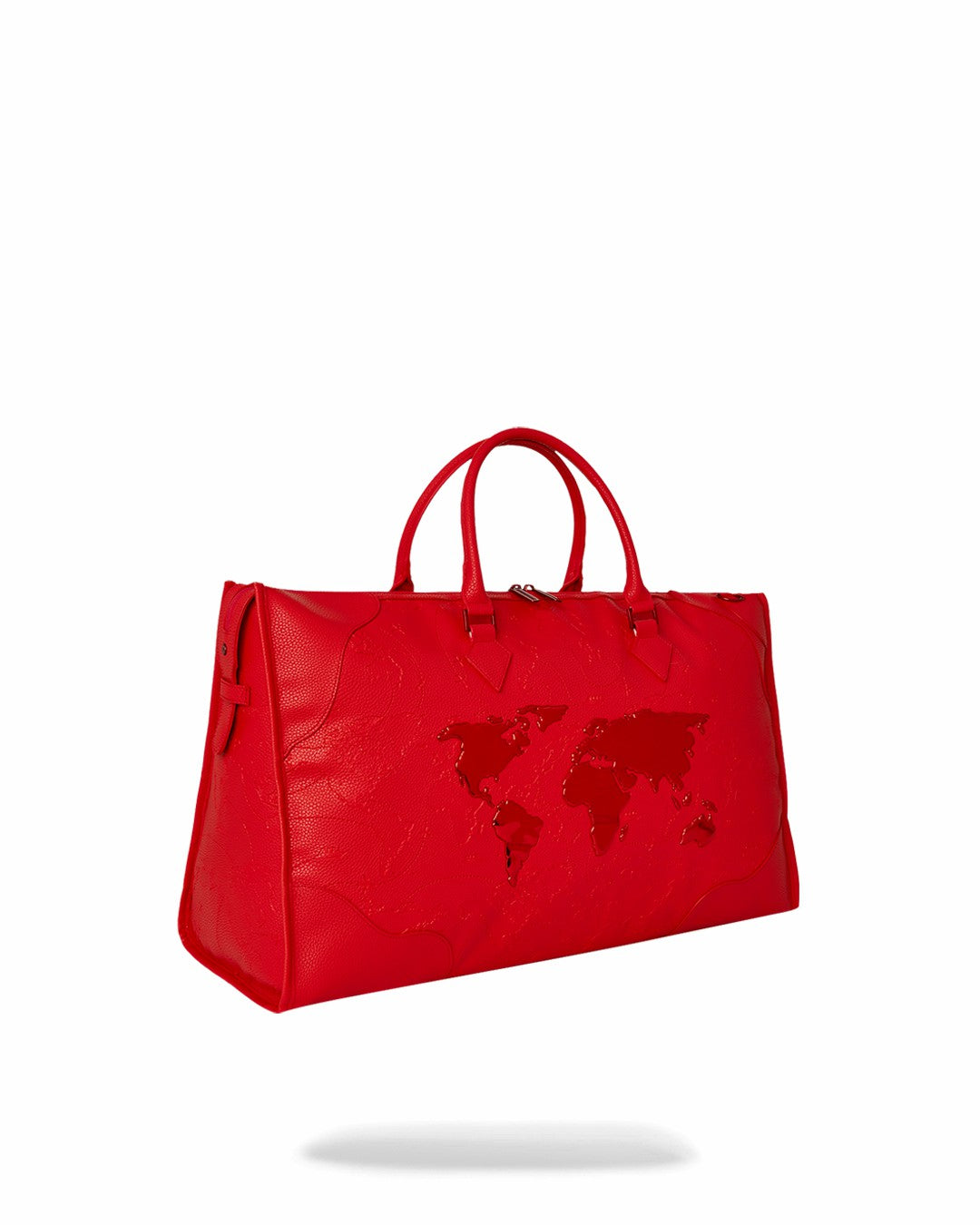 JAMES FIRST CLASS RUBY RED PYRAMID LARGE DUFFLE | Sprayground Online